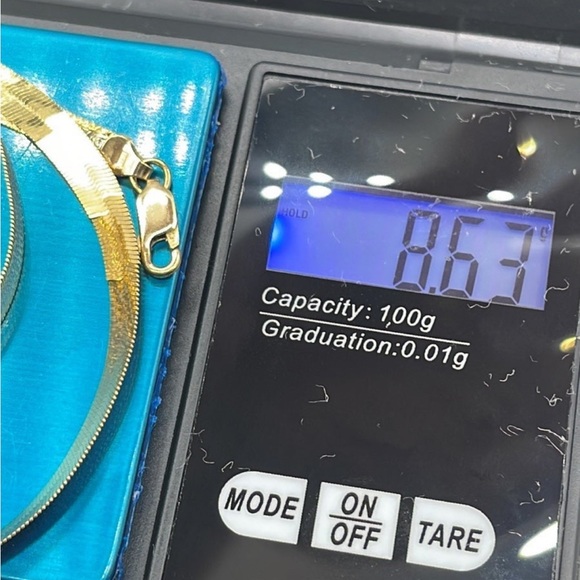 14k solid gold snake chain - Picture 6 of 6